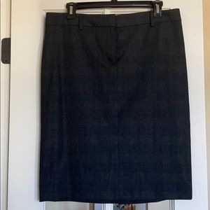Theory Wool- Blend Gray Skirt 8
